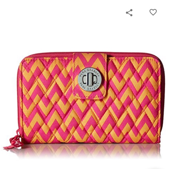 Vera Bradley Handbags - New without tags Vera Bradley Turnlock wallet